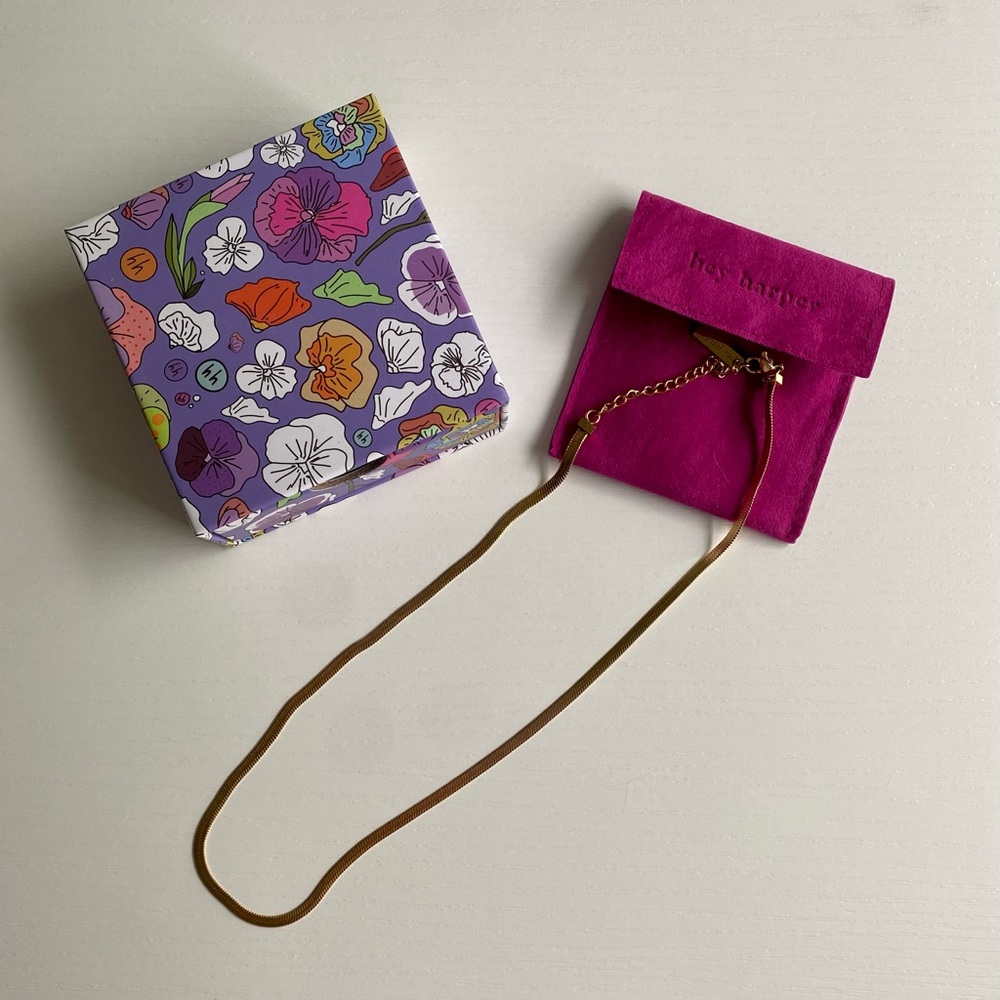 Hey Harper Nassau Gold Necklace